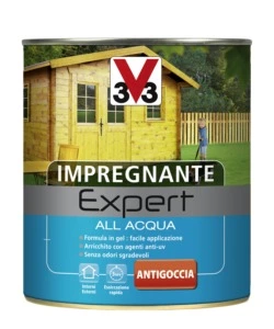 EXPERT - IMPREGNANTE ALL'ACQUA, COLORE NOCE SCURO - 0,75 LITRI